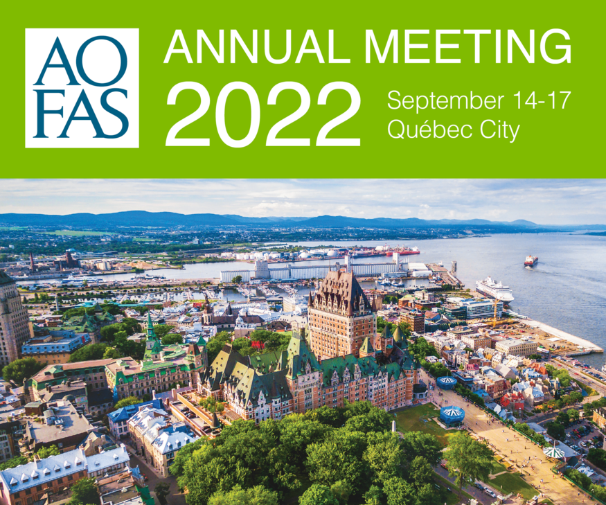 AOFAS Annual Meeting 2022 IAC